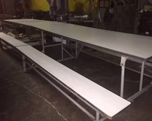 Folding Cafeteria Table