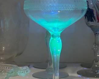 Uranium glass