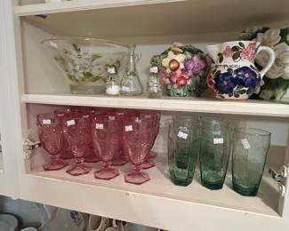 Pink Fostoria Glass