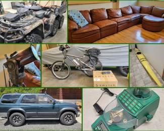 Sportsmans Estate Sale with Vehicles