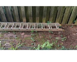 18' extension ladder.
