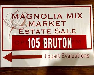 Our signage