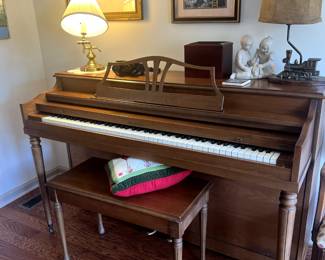 Bradbury Piano with stool