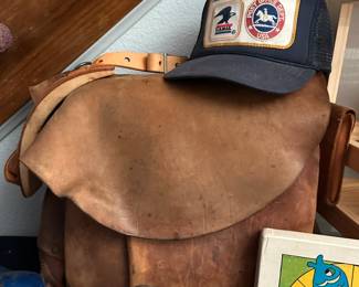 USPS Mail Carrier Leather Bag