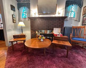 Mid Century End Tables & Coffee Table Set