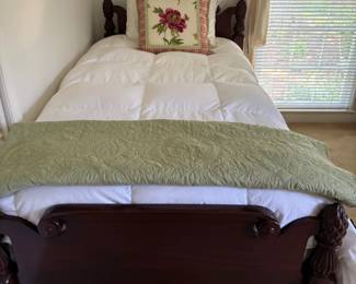 1 of a Pair of Vintage Twin Beds