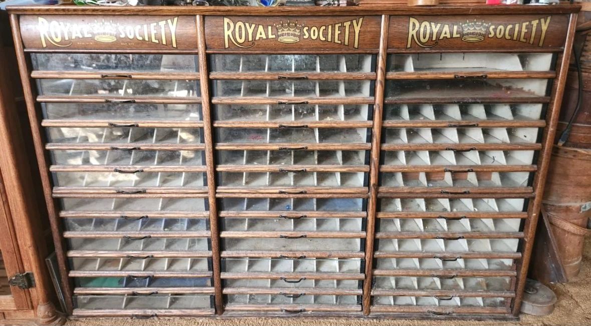Vintage Spool display case