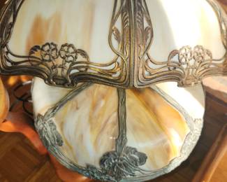 Vintage Tiffany type lamp shades