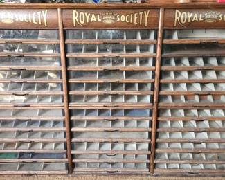 Vintage Spool display case