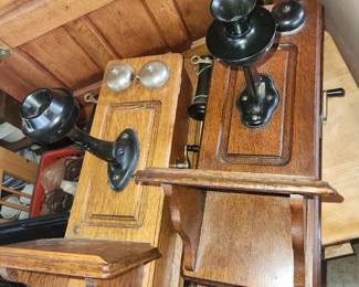 Vintage wall phones