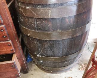 Vintage Wooden barrel