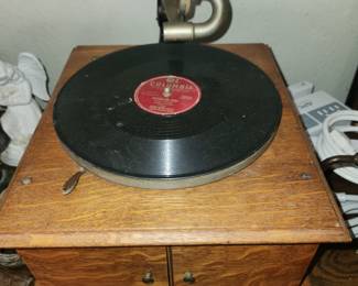 Vintage record player