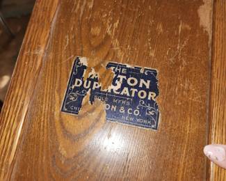 Vintage storage box