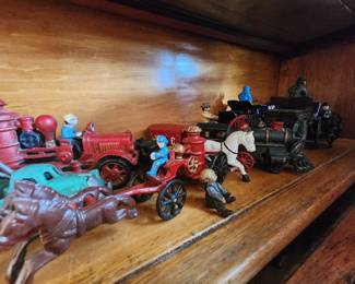 Vintage metal figurines