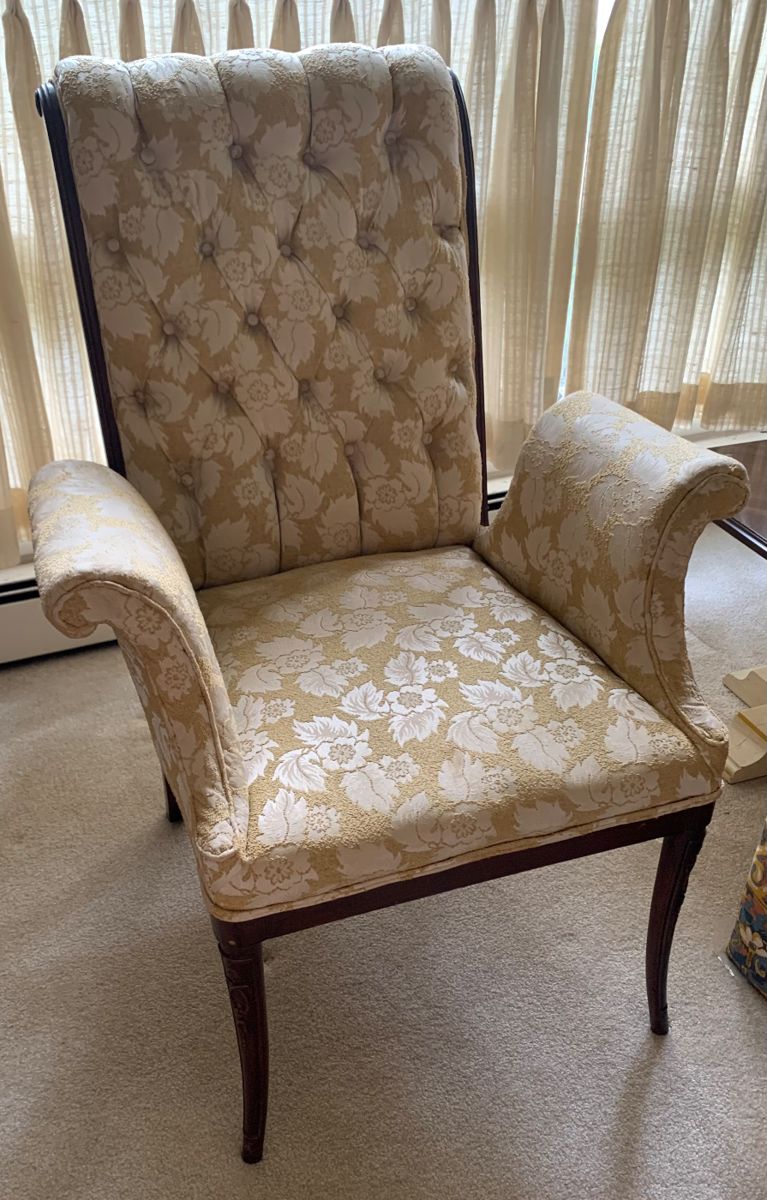 Truly unique arm chairs! We have a pair!
