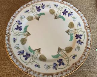 Six Haviland/Limoges china