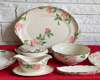 Franciscan Ware, more pieces to be photographed as we empty cabinets!