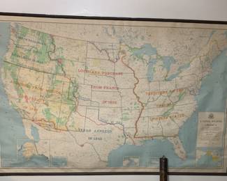 History map of the “growth” of The United States.”