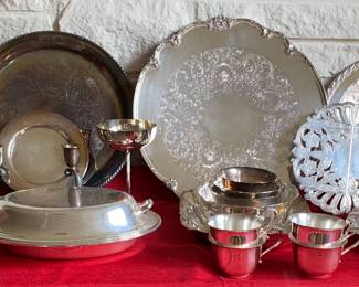 Loads of silverplate!