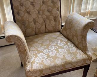 Truly unique arm chairs! We have a pair!