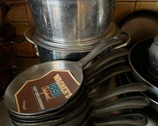 Cast iron.