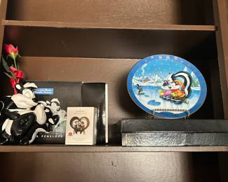 So many boxed collectables - Warner Brothers, Disney, Boyd’s Bears, Hallmark and more. Perfect for reselling, collecting or gifting.