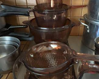 Corning Visions cookware.