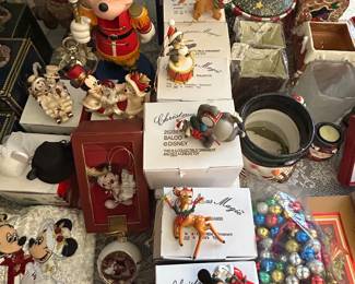 Disney Christmas Magic Ornaments.