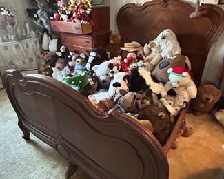 Be sure to visit the plush room, filled with over one thousand plush plus, Disney and beautiful antique furniture.