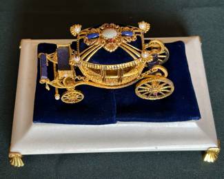 House Of Igor Carl Faberge Imperial Wedding Coach - Stunning.