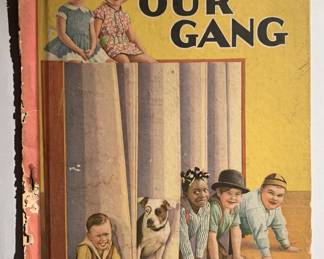 Hal Roach’s “Little Rascals - Our Gang” book. Binding broke, but pages/illustrations still intact. Perfect for framing.