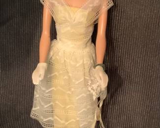 Side part Bubble Cut Barbie with outfit.
