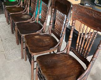 Antique Chairs (6) $100 for set