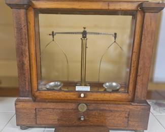 Antique Becker & Sons New York jewlery scale