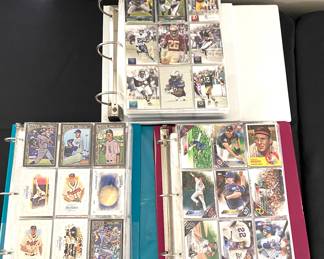 Football and baseball cards