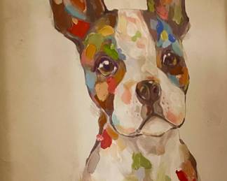 French bulldog art