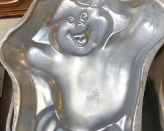 Vintage balding pan