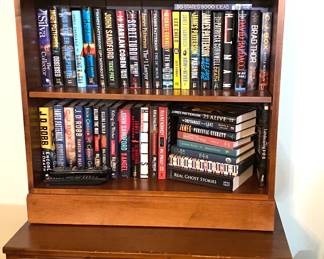 Books and bookshelf