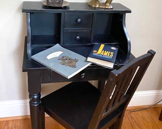 Desk and chair