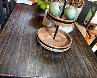 Farmhouse style table and 6 chairs