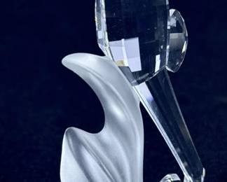 Swarovski Silver Crystal Seahorse