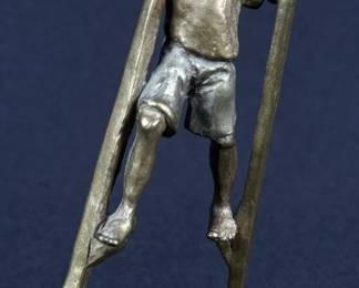 Mark Hopkins Bronze Boy on Stilts 1998 87/950
