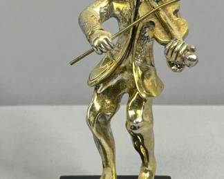 Sterling Silver Fiddler on The Roof Figurine