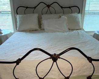 Iron bed
