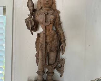 carved wooden figure 