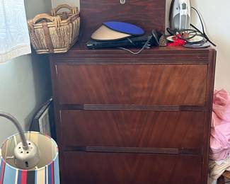 4 tier wooden dresser 