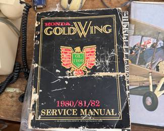 Honda Gold Wing 1980/81/82 service manual 
