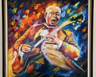 BB Kings Painting by Afremov