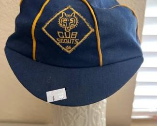 Vintage Cub Scouts Wolf Cap Hat