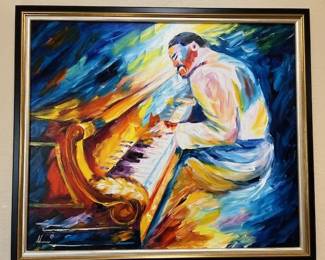 Erroll Garner by Afremov